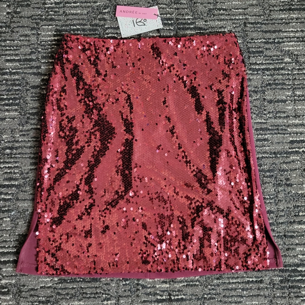 Size Medium Sequin skirt